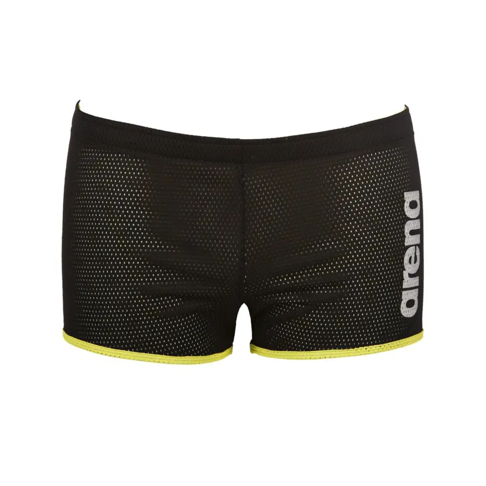 Arena Unisex Square Cut Drag Swim Shorts - Black - Image 3
