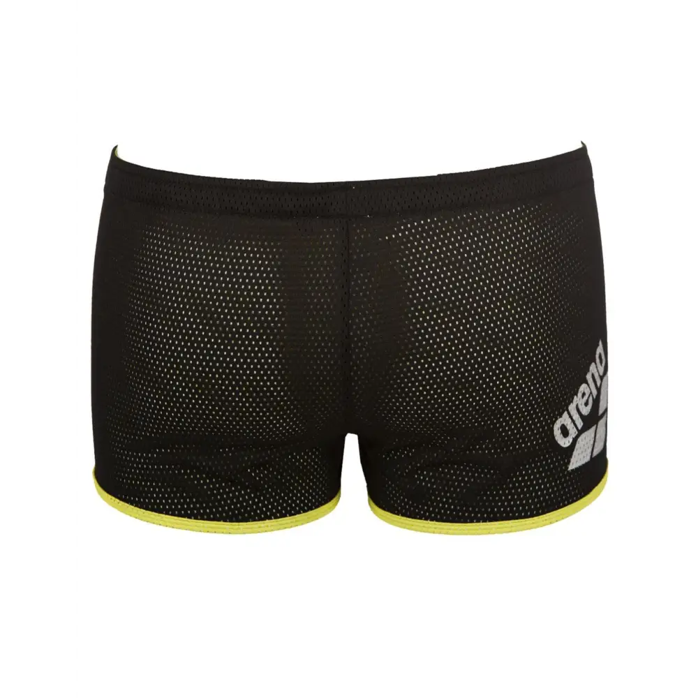 Arena Unisex Square Cut Drag Swim Shorts - Black - Image 4