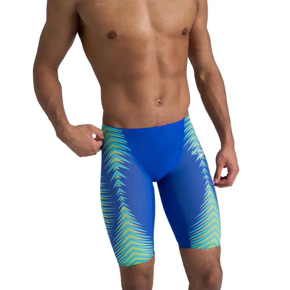 Speedo Fastskin LZR Pure Valor Jammer - Black / Blue - Image 3
