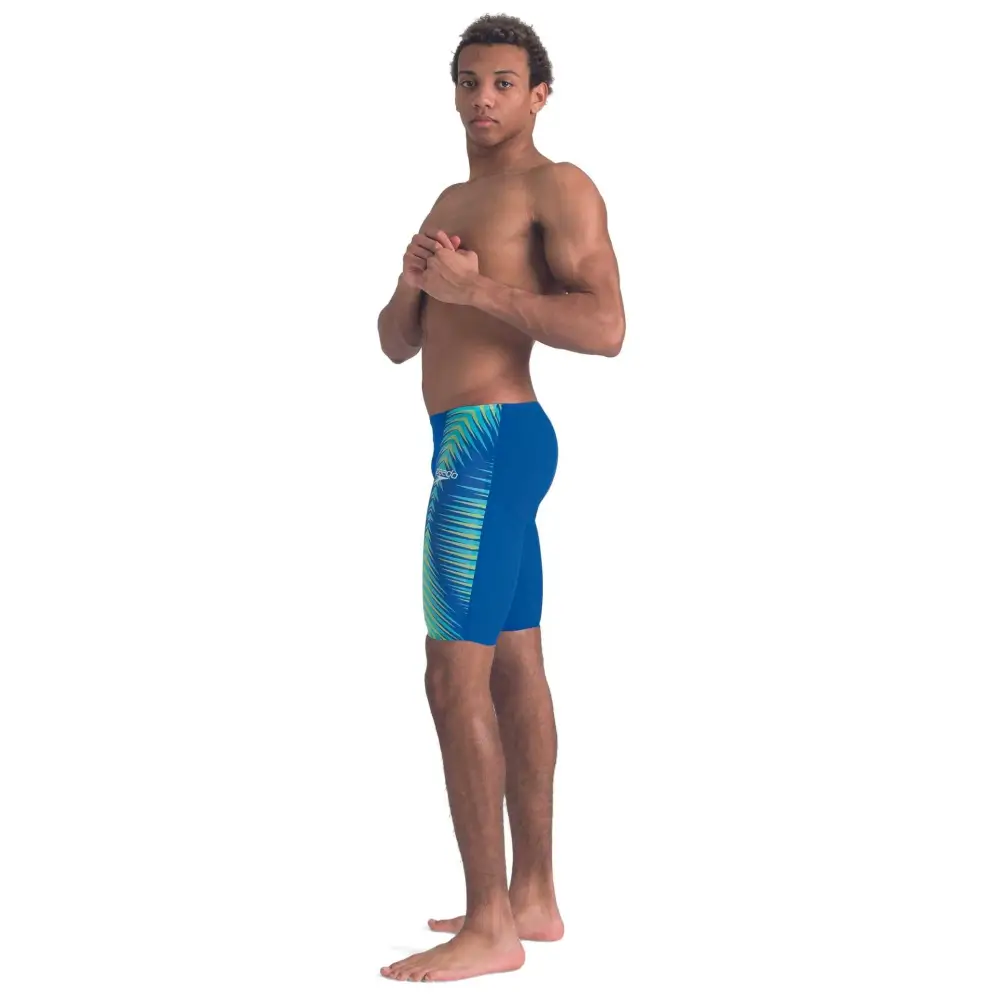 Speedo Fastskin LZR Pure Valor Jammer - Black / Blue - Image 6
