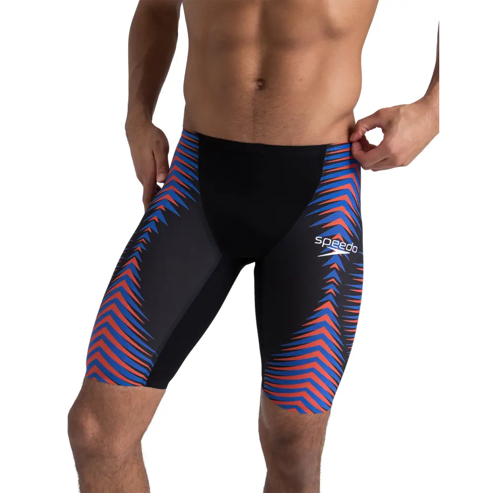 Speedo Fastskin LZR Pure Valor Jammer - Black / Red - Image 3