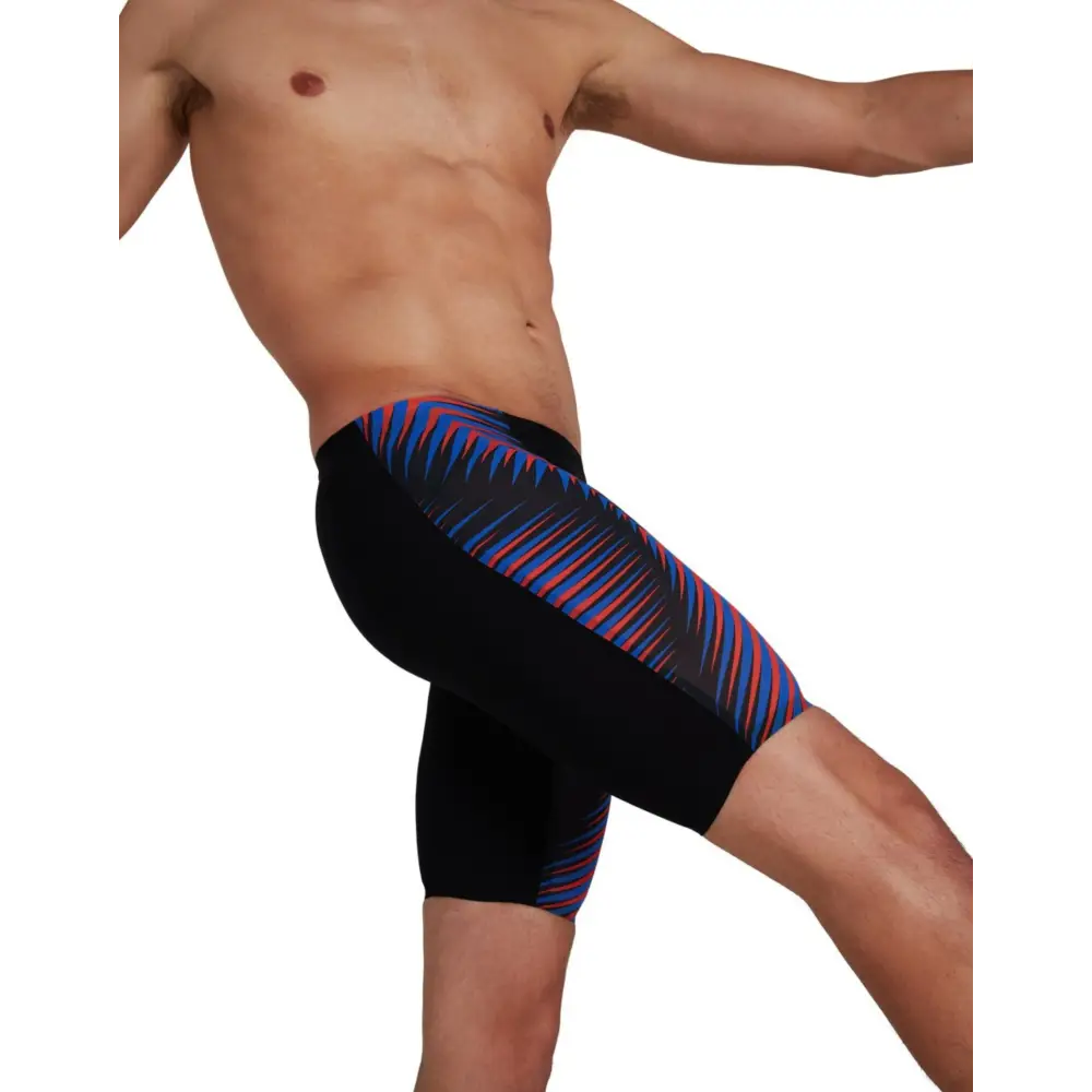 Speedo Fastskin LZR Pure Valor Jammer - Black / Red - Image 6