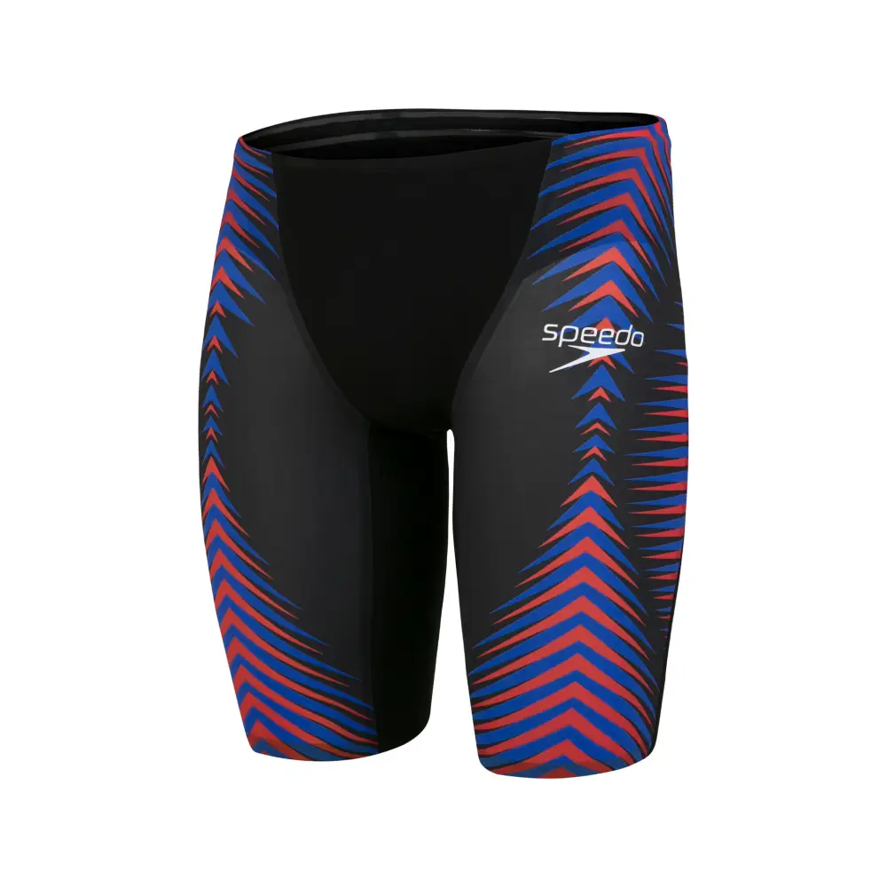 Speedo Fastskin LZR Pure Valor Jammer - Black / Red - Image 7