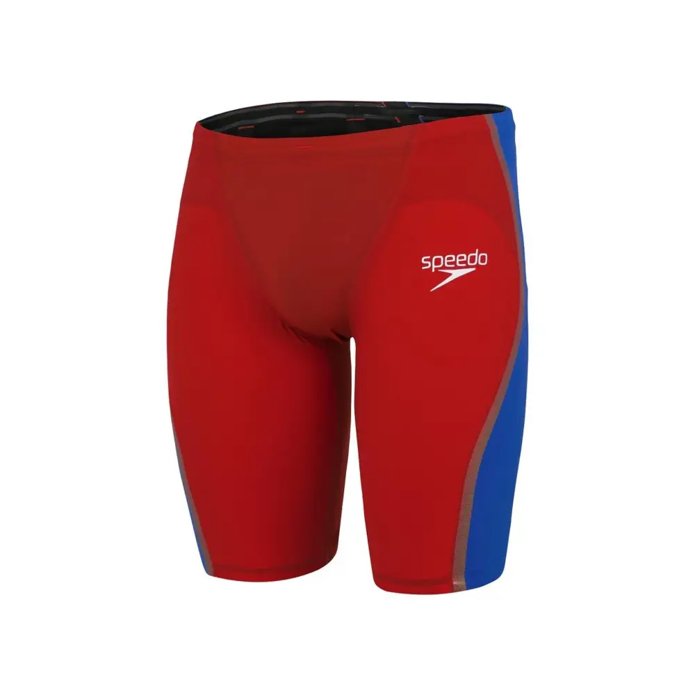 Speedo Fastskin LZR Pure Intent Jammer - Red / Blue - Image 4