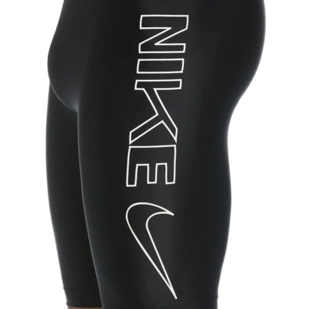 Nike Multi Logo Swim Jammer - Jet Black - Image 4