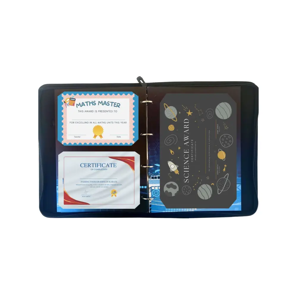 My Proud Moments Medal, Badge & Certificate Case - Original Boys Blue - Image 4