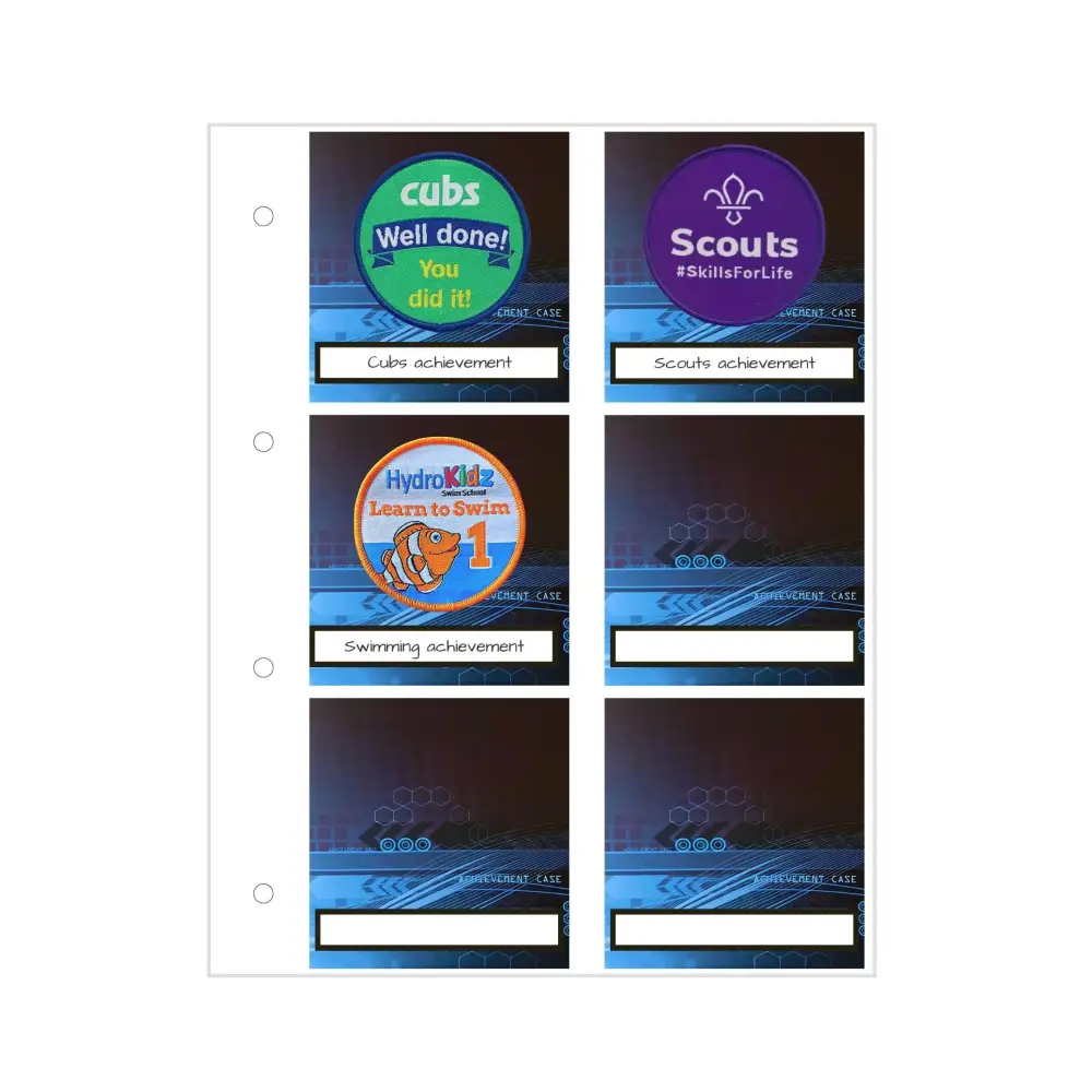 My Proud Moments Medal, Badge & Certificate Case - Original Boys Blue - Image 5