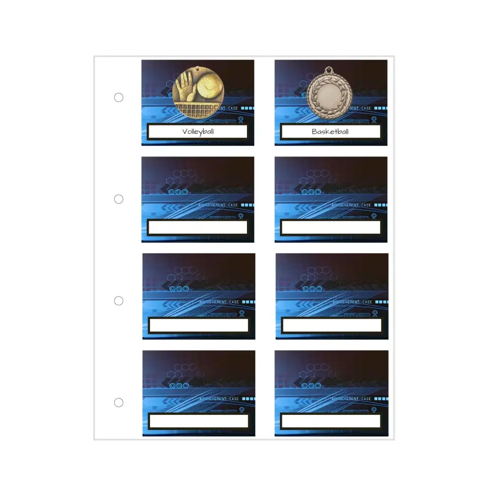 My Proud Moments Medal, Badge & Certificate Case - Original Boys Blue - Image 6