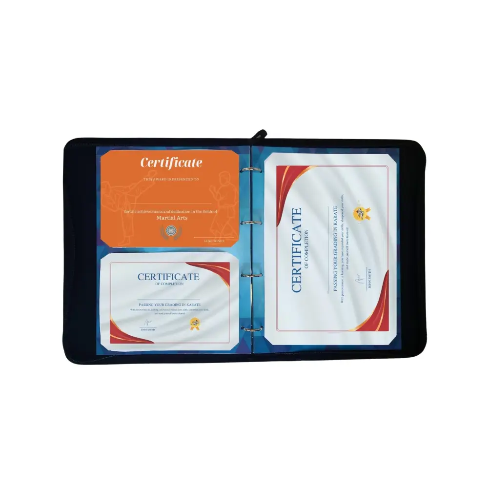 My Proud Moments Medal, Badge & Certificate Case - Original Karate - Image 3