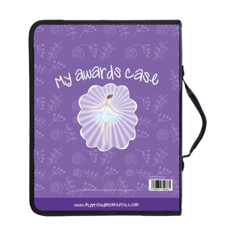 My Proud Moments Medal & Certificate Case - Purple Dance - Image 3