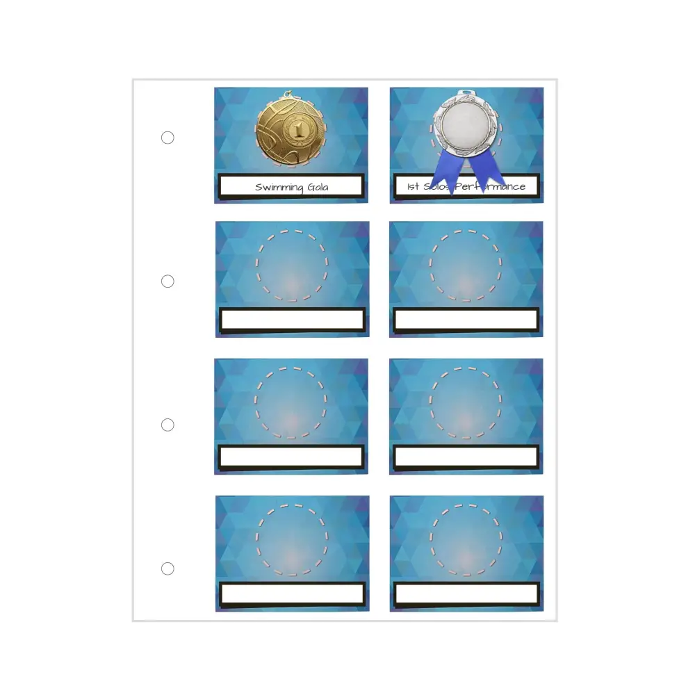 My Proud Moments Medal, Badge & Certificate Case - Original Multi Sports - Image 5