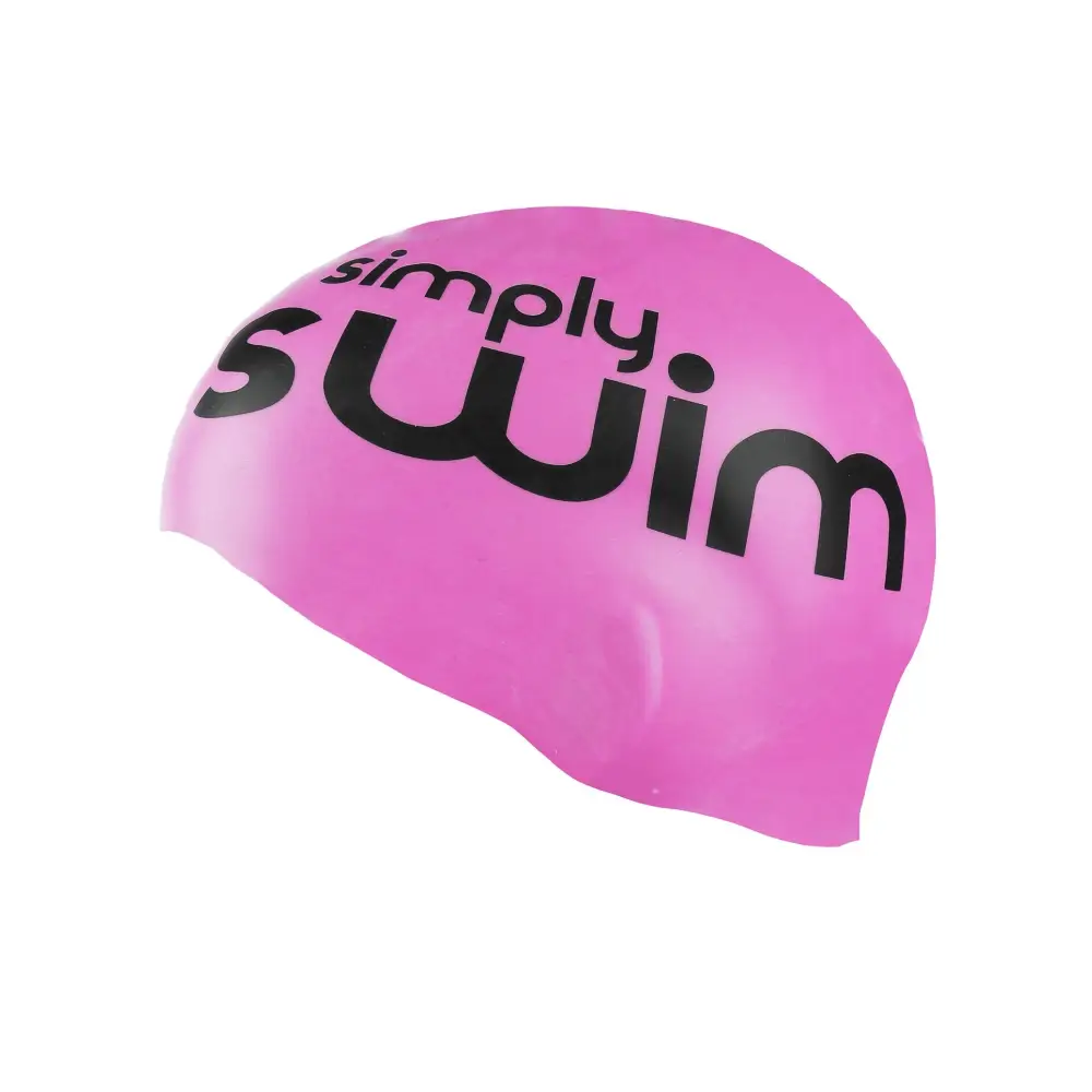 Simply Swim - High Vis Silicone Swim Cap - Image 4