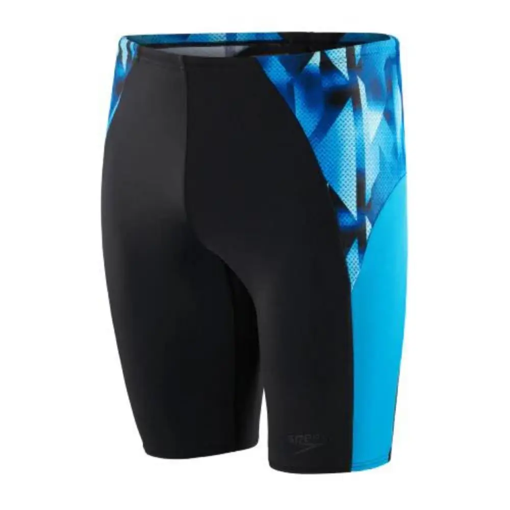 Speedo ECO Endurance Plus Splice Jammer - Black/Blue - Image 4