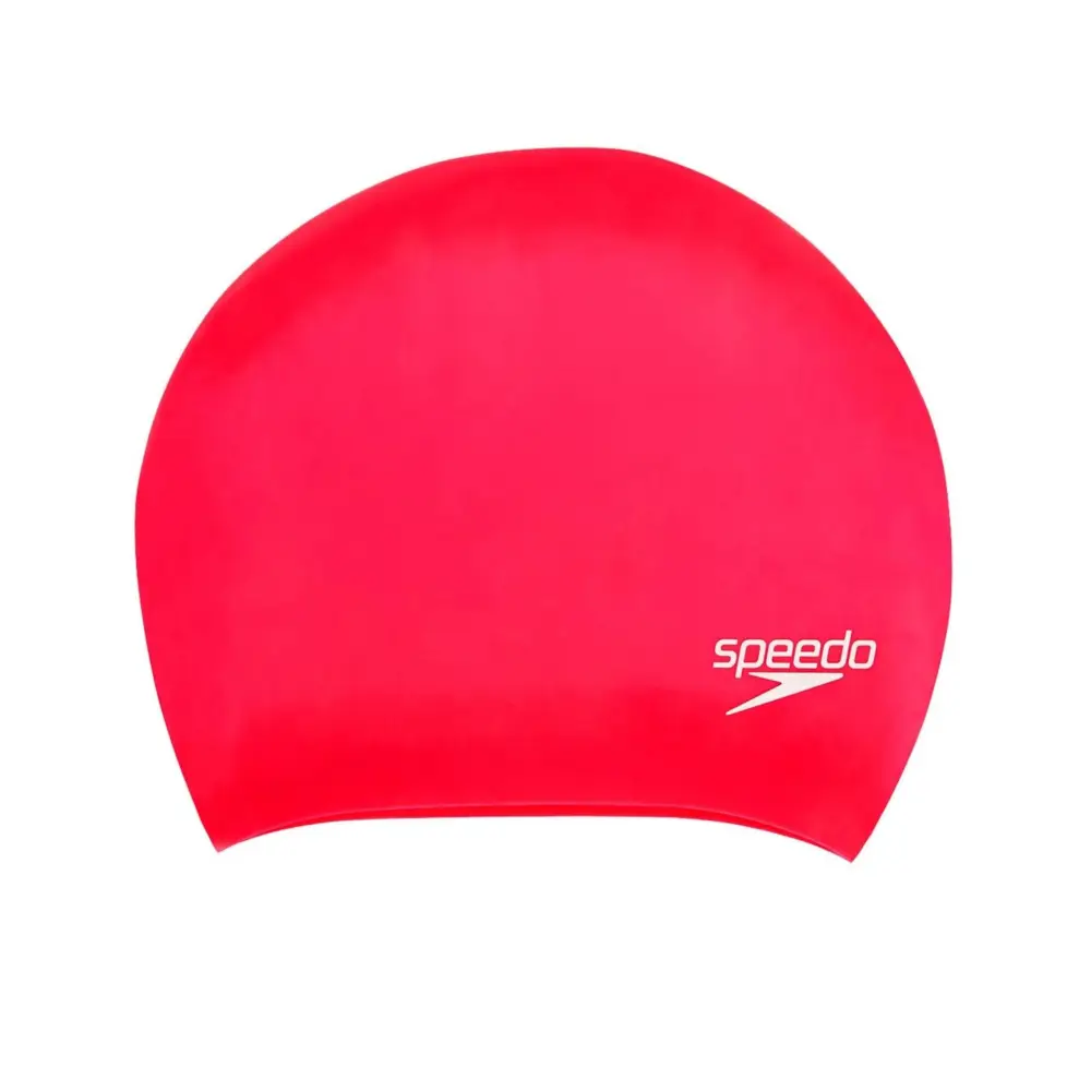 Speedo Long Hair Silicone Swimming Cap - Image 4