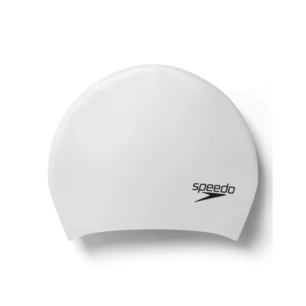 Speedo Long Hair Silicone Swimming Cap - Image 5