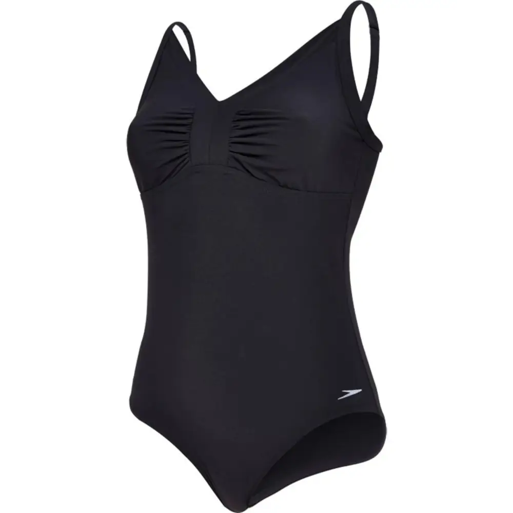 Speedo Watergem Body Sculpture Womens Swimsuit -  Black - Image 3