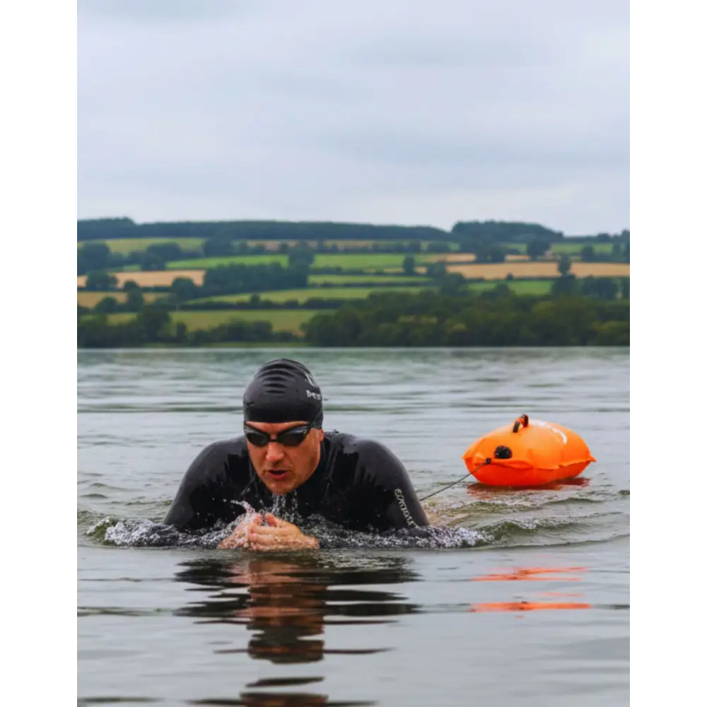 Simply Swim Fluorescent Swim Safety Buoy & Tow Float - Integral 28L Dry Bag - Image 5