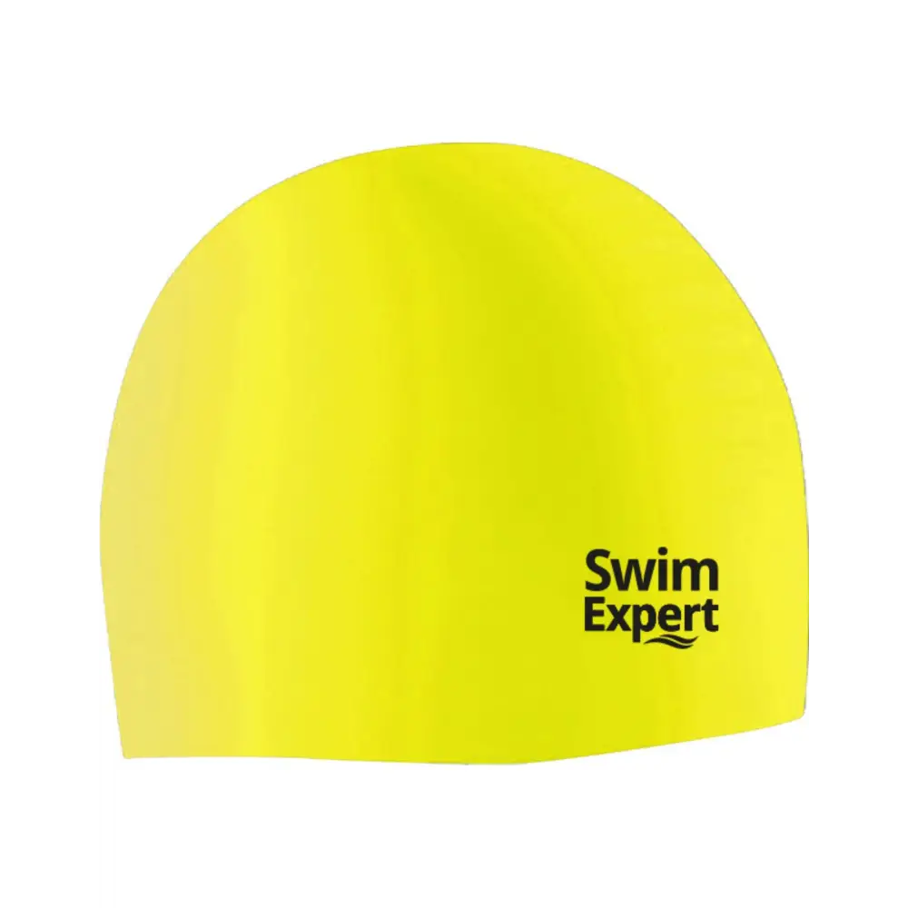 SwimExpert Adult Unisex Silicone Swim Cap - Image 4